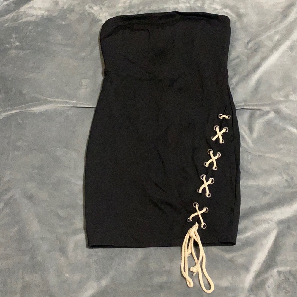 Strapless dress